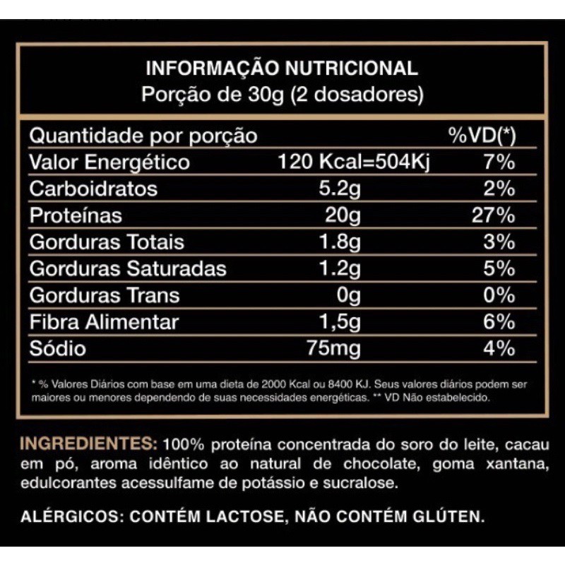 GOLD WHEY CHOCOLATE 900G ADAPTOGEN CASAL MONSTRO SUPLEMENTOS