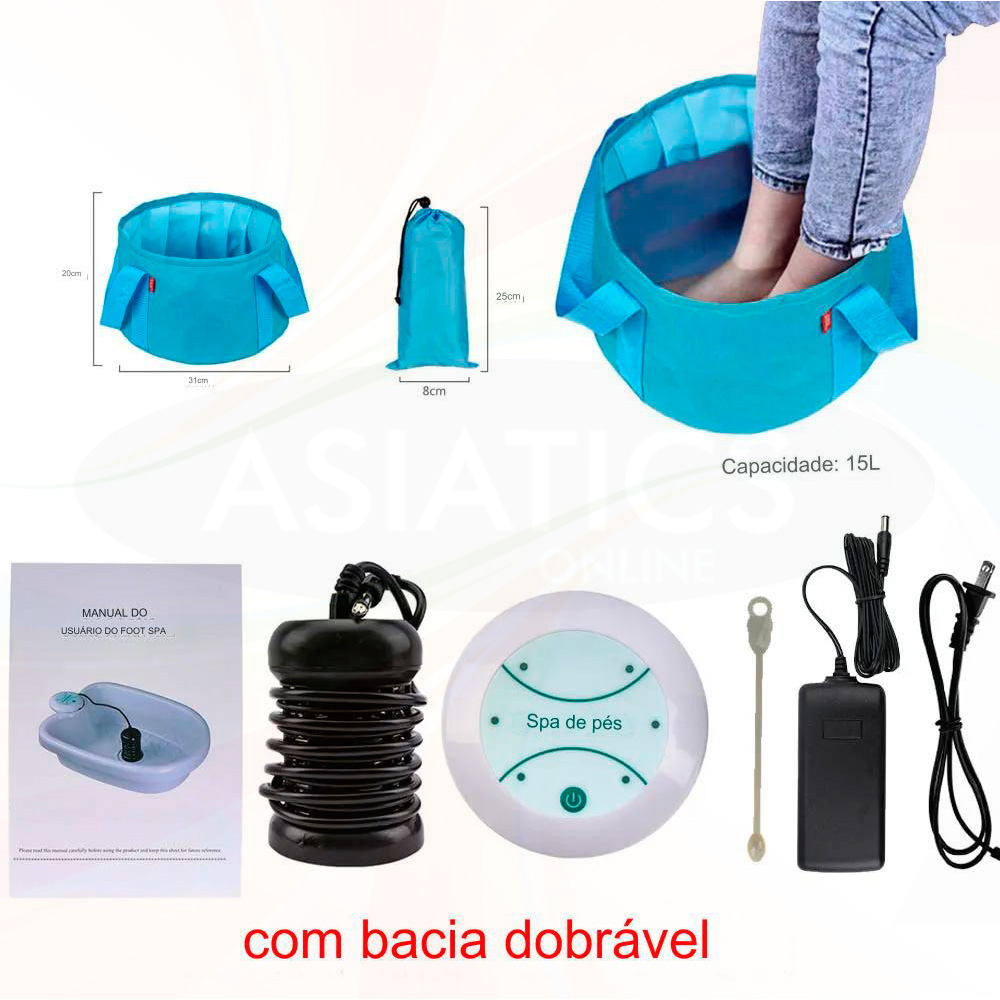 Máquina de Desintoxicação Iônica para Pés Massageador Hidromassagem