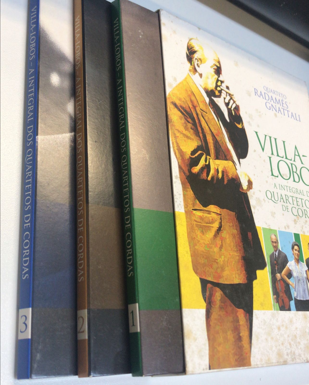 Dvd Box Villa Lobos A Integral Dos Quartetos De Cordas Dvds