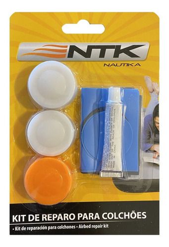 Kit Reparo Colchão Inflável Remendo Tampas Nautika Outlet de Roupa