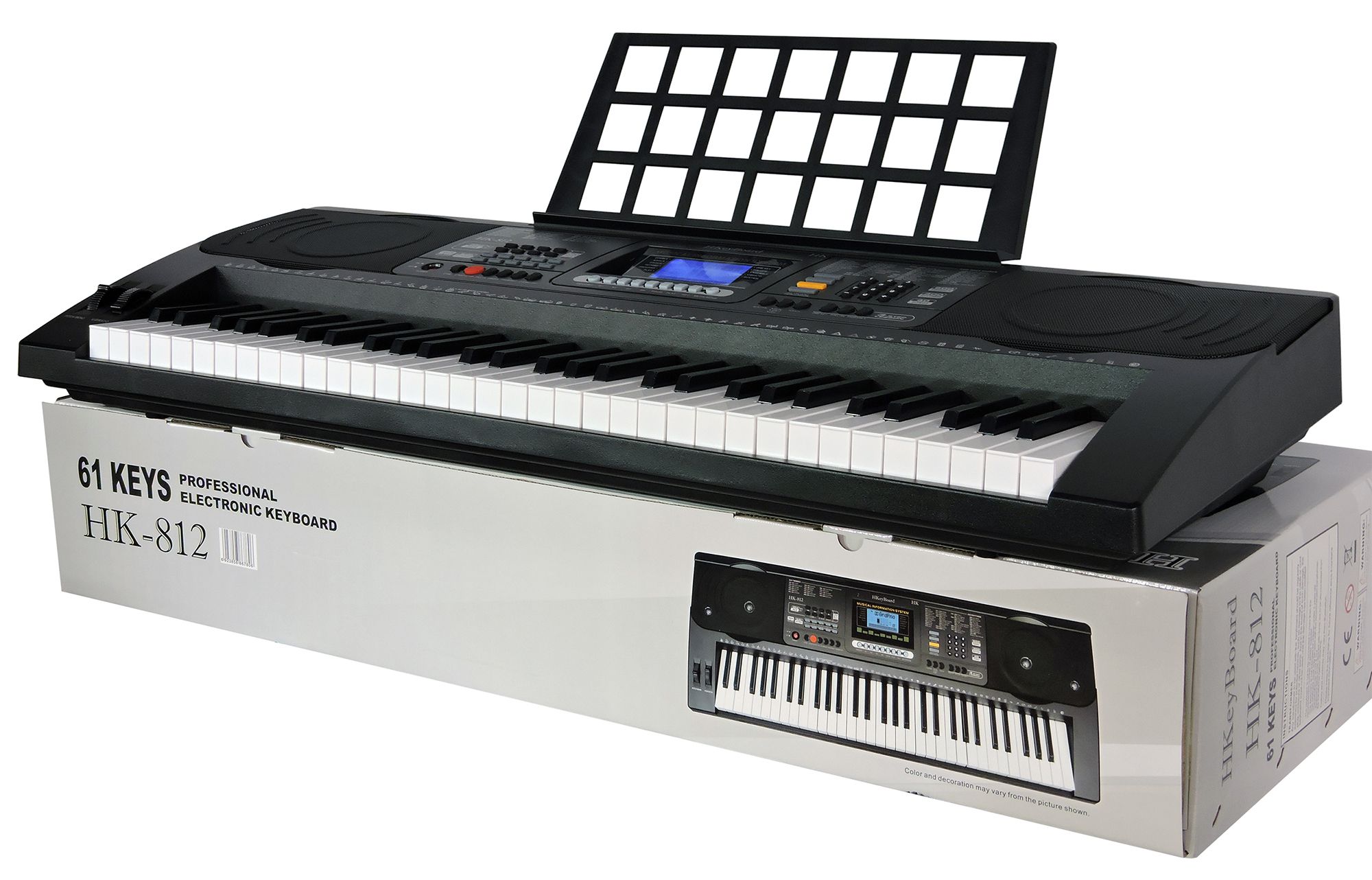 Teclado Musical Arranjador Teclas Hk Profissional Sensitive