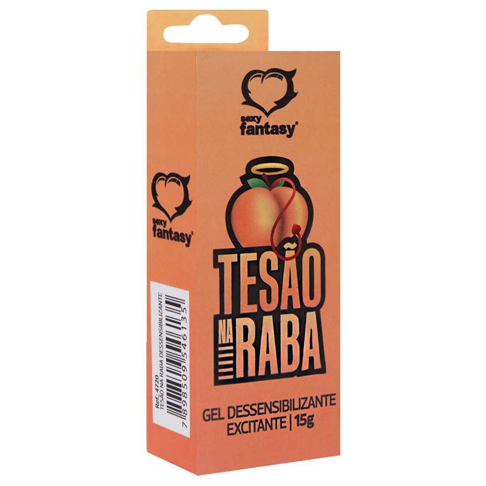 Tesão Na Raba Gel Excitante Anal 15G Sexy Fantasy Donna Toys