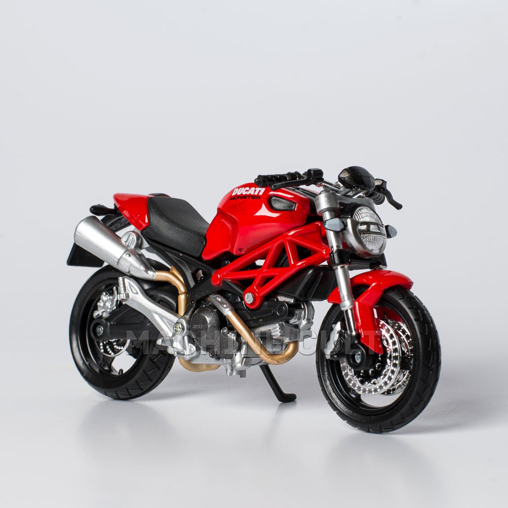 Miniatura Ducati Monster Kit Expositor Machine Cult Miniaturas