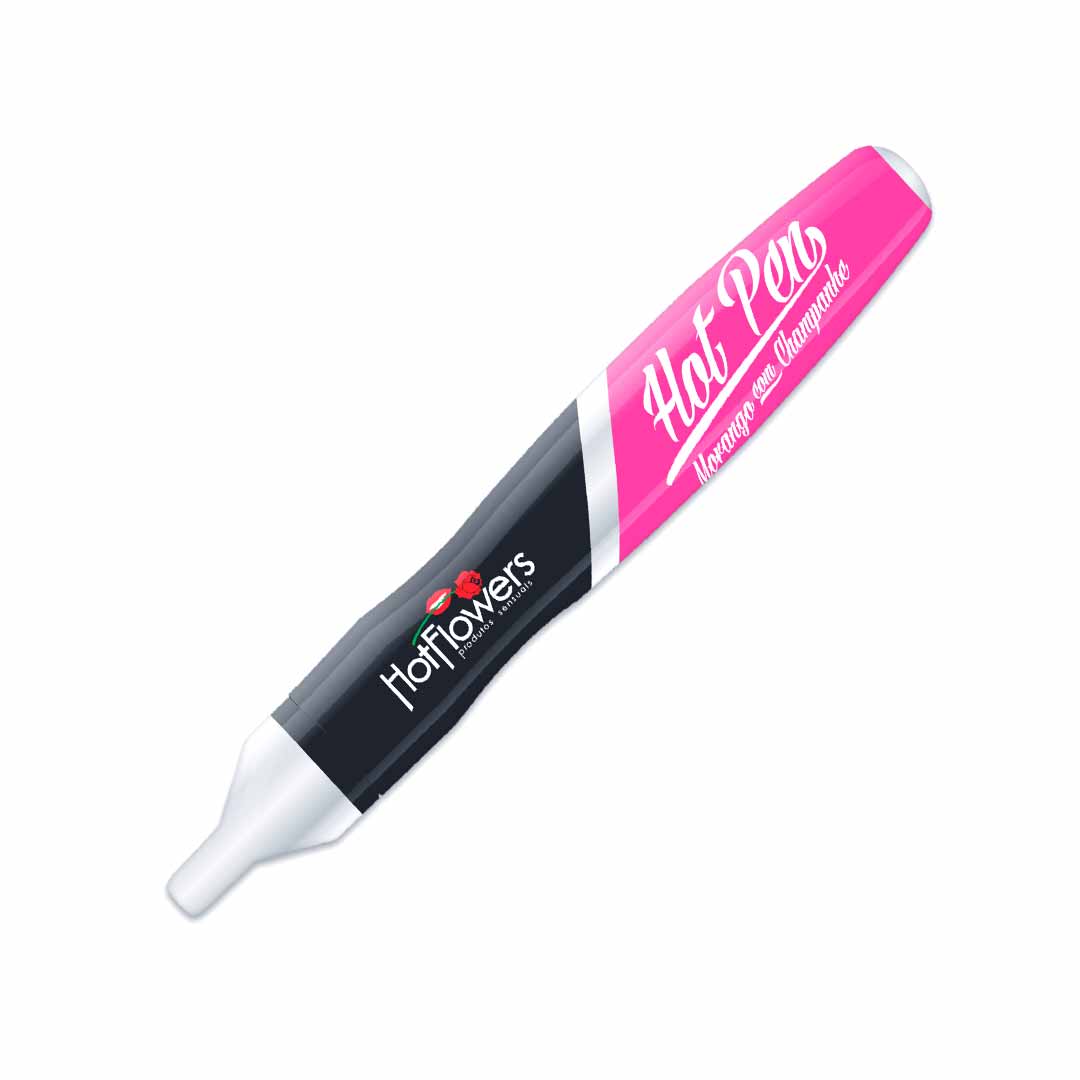 CANETA COMESTÍVEL HOT PEN 35g HOT FLOWERS Distribuidora Hot Flowers