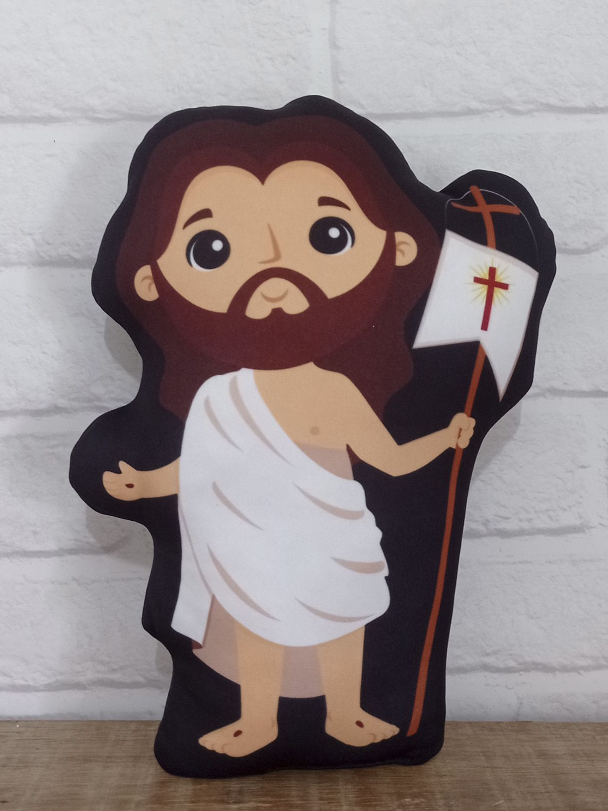 Almofada Boneco Naninha Jesus Ressuscitado São Fofinhos