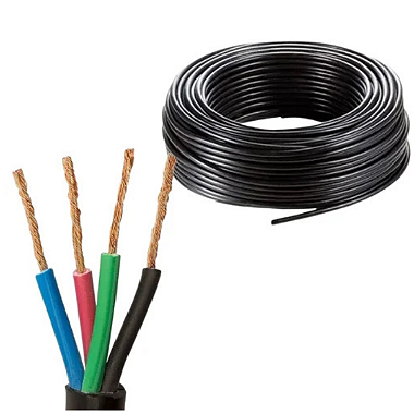 Cabo Pp 4x1,5mm - 100 Metros: Flexível, De Alta Qualidade