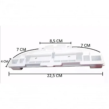Suporte Tampa Base Dobradiça Brastemp Ative 11kg Bwg11