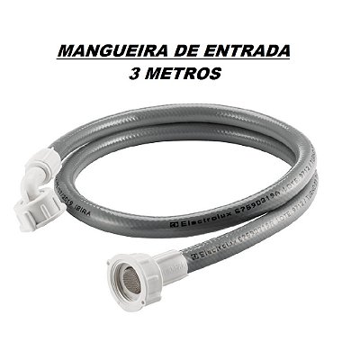 Mangueira Entrada De Água 3m Máquina De Lavar