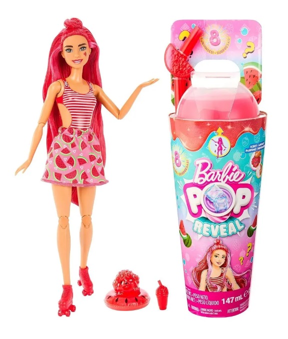 Boneca Barbie Pop Reveal S Rie De Frutas Hnw Sortidas Mattel