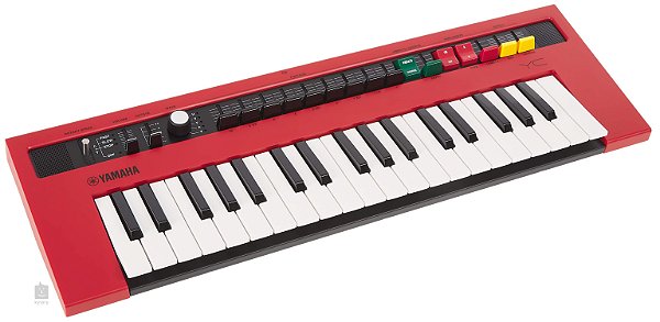 Teclado Sintetizador Yamaha Reface Yc Vermelho Teclas Bivolt