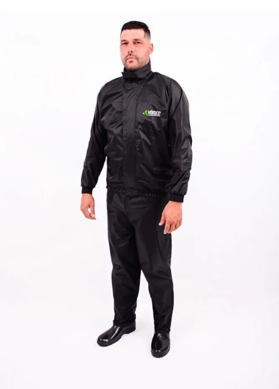 Kit Capa De Chuva Roupa Conjunto Para Motoqueiro Reforçada Maremoto