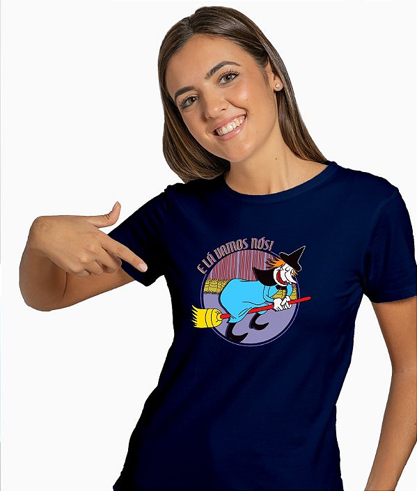 Camiseta Pica Pau Lá Vamos Nós Tumbalacatumba Store