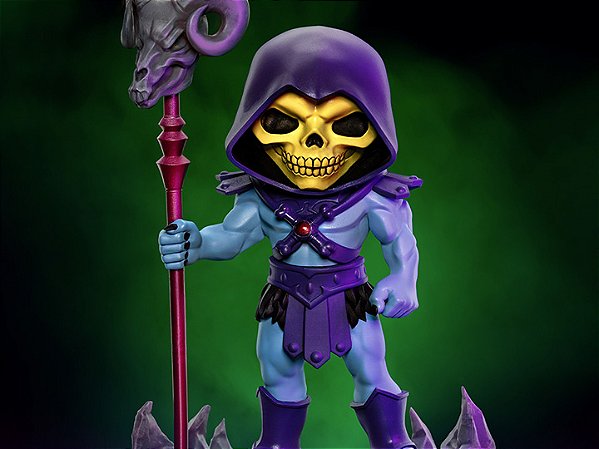 Estátua Skeletor - Masters of the Universe - MiniCo - Iron Studios - japan21colecionaveis