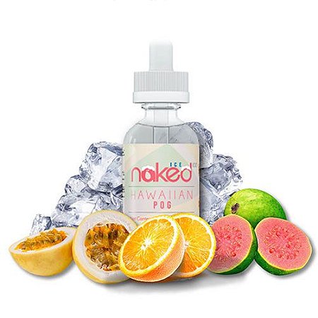 E Liquido Hawaiian Pog Ice Freebase Naked Vape Vapor Tabacaria My Xxx