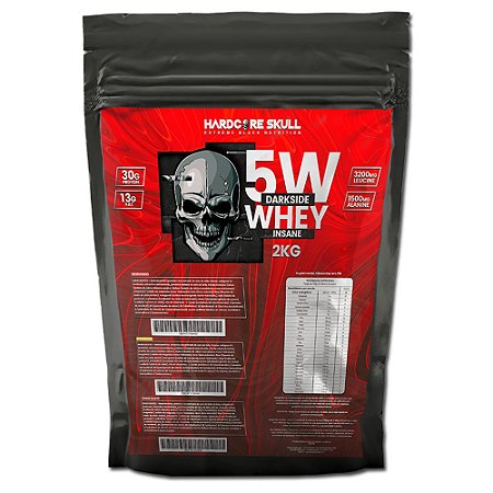 Whey Protein Refil W Kg Hardcore Skull Origem Ox Origem Ox