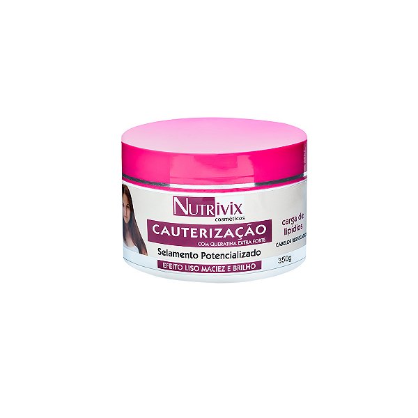 MÁSCARA NUTRIVIX CAUTERIZAÇÃO QUERATINA EXTRA FORTE 350G