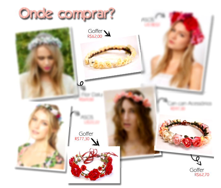 Blogs de moda que mostraram as coroas de flores da G. Offer em 2013 e 2014