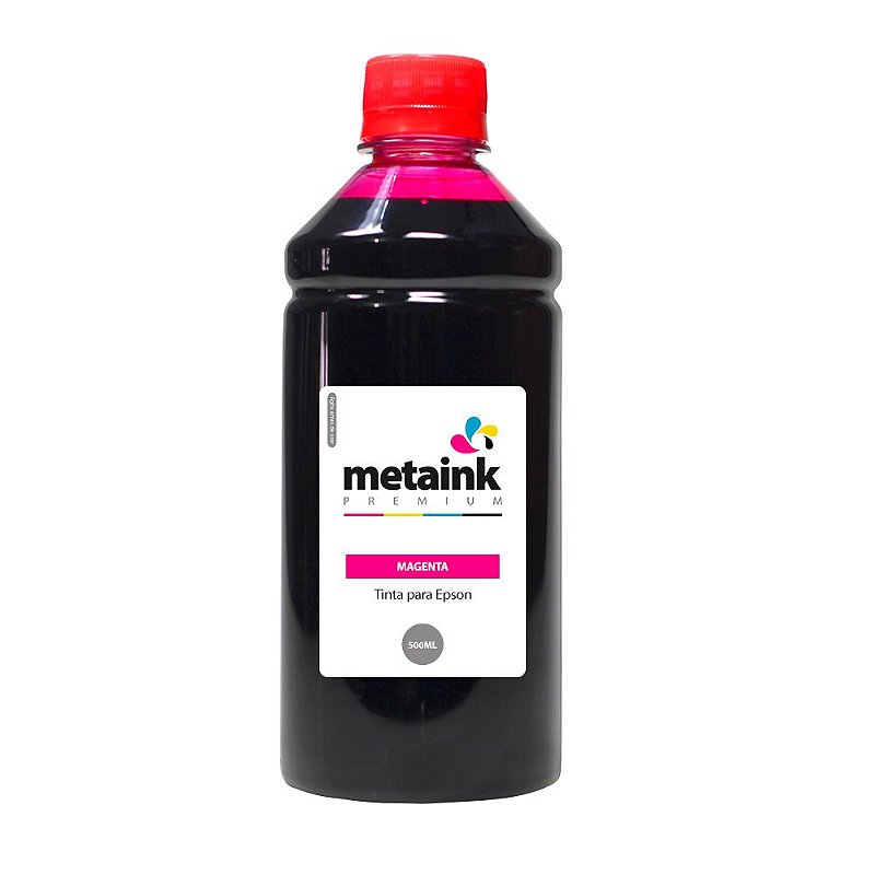 Tinta Para Epson Ecotank L Magenta Ml Corante Metaink Valejet