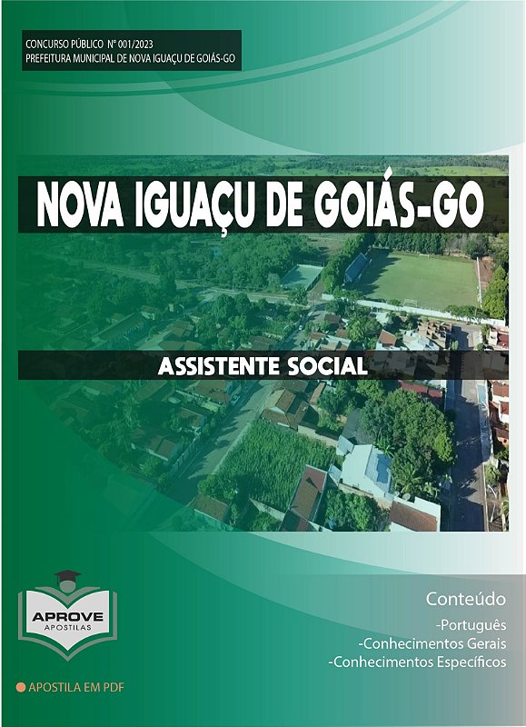 Apostila Nova Igua U De Goi S Assistente Social Aprove Apostilas