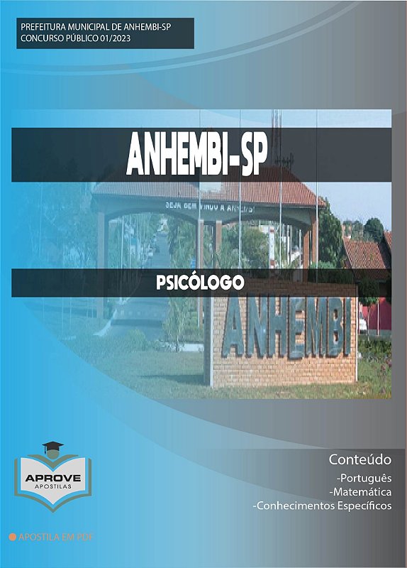 Apostila Anhembi Psic Logo Aprove Apostilas