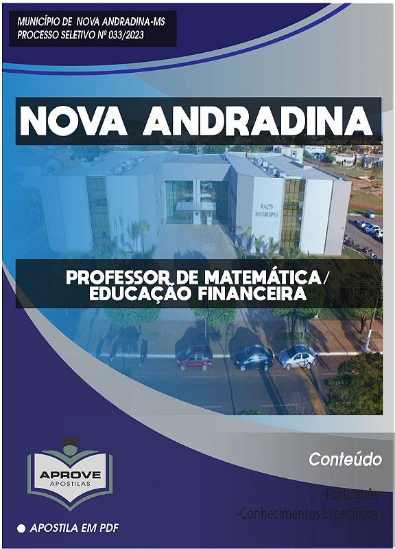 Apostila Nova Andradina Professor De Matem Tica Educa O Financeira