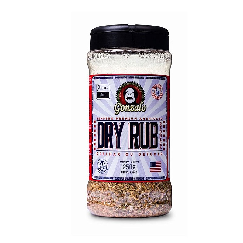 Tempero Dry Rub Redneck Gonzalo 250g Família Scopel Delivery