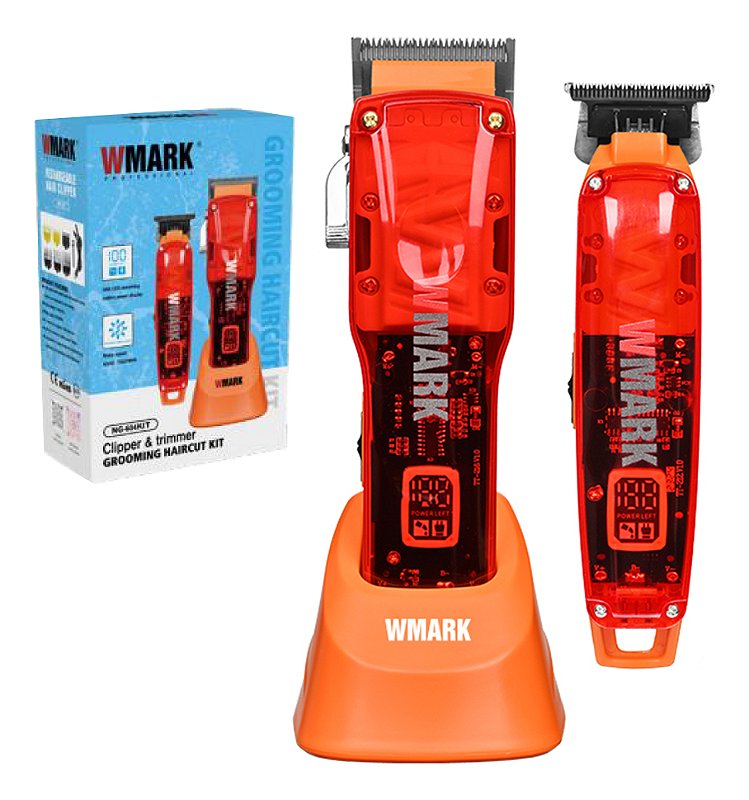 Kit De Maquina Wmark NG 604 Corte E Acabamento Fiorot Shop Barber