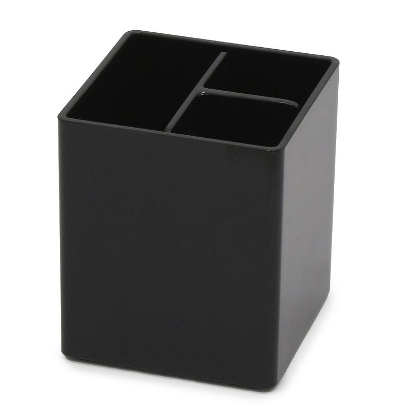 Organizador Modular Prime Divis Rias Preto Waleu Papelaria Capital