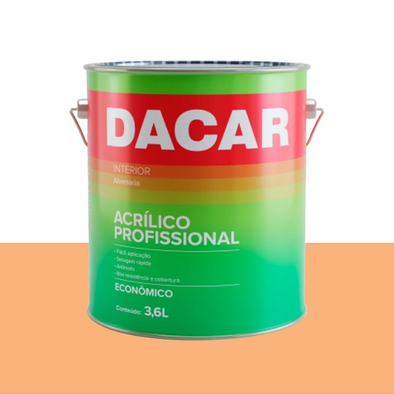 Tinta Acrílico Profissional para Interior 740 078 Lírio 3 6L Dacar