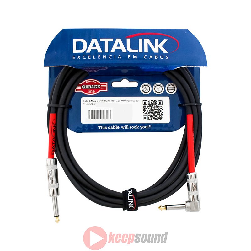 Cabo Para Instrumento P10 P10 90º 5m 0 20mm² GI038 GARAGE DATALINK