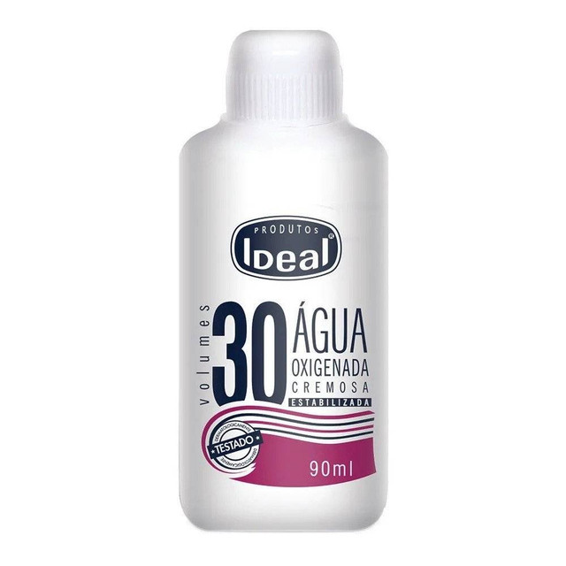 Agua Oxigenada Ideal 30 Volumes Embalagem 12X70 ML Preço Unitário R