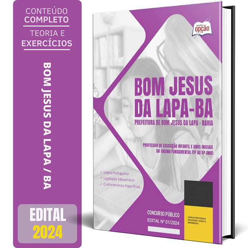 Apostila Prefeitura De Bom Jesus Da Lapa Ba Professor De