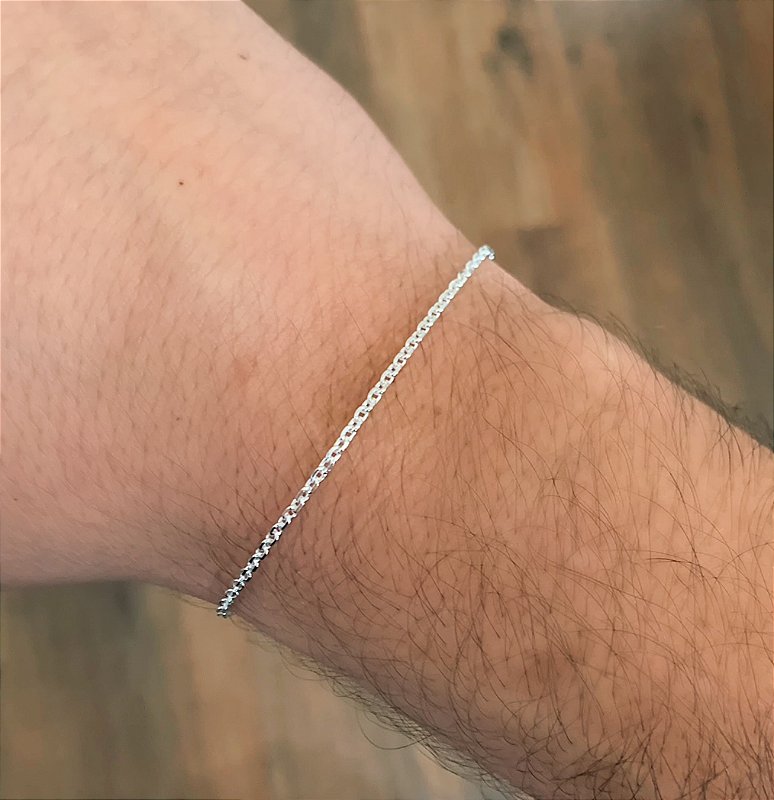 Pulseira De Prata Lacraia Atacado Monsur Joias