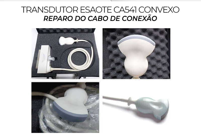 Reparo do Cabo de Conexao Transdutor Esaote TRANSDUTORES MÉDICOS BRASIL