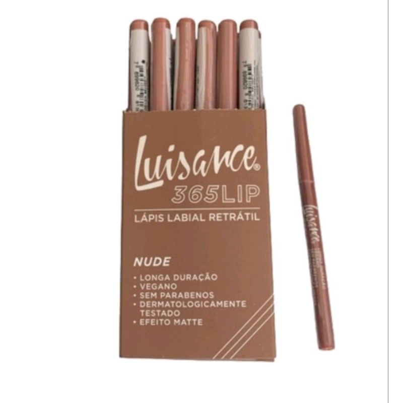 LÁPIS LABIAL RETRÁTIL NUDE LUISANCE Myla Make