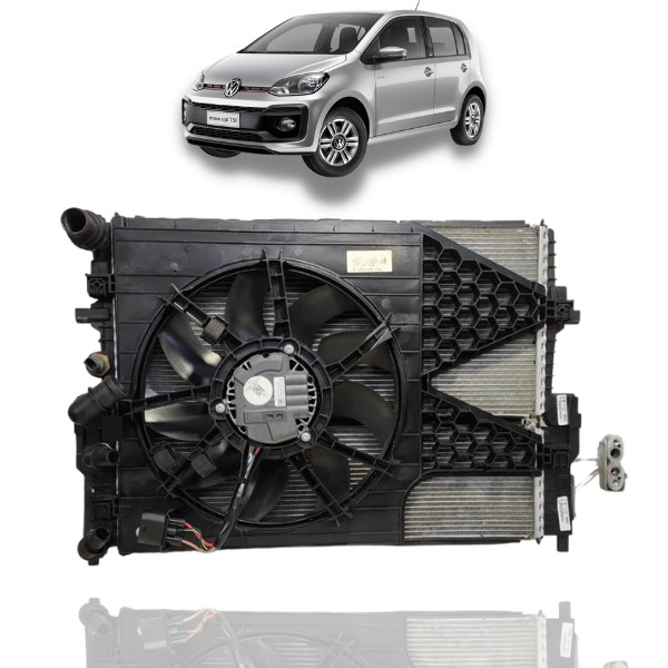 Kit Radiador Vw Up Tsi 2018 a 2019 Radiadores Santo Antônio