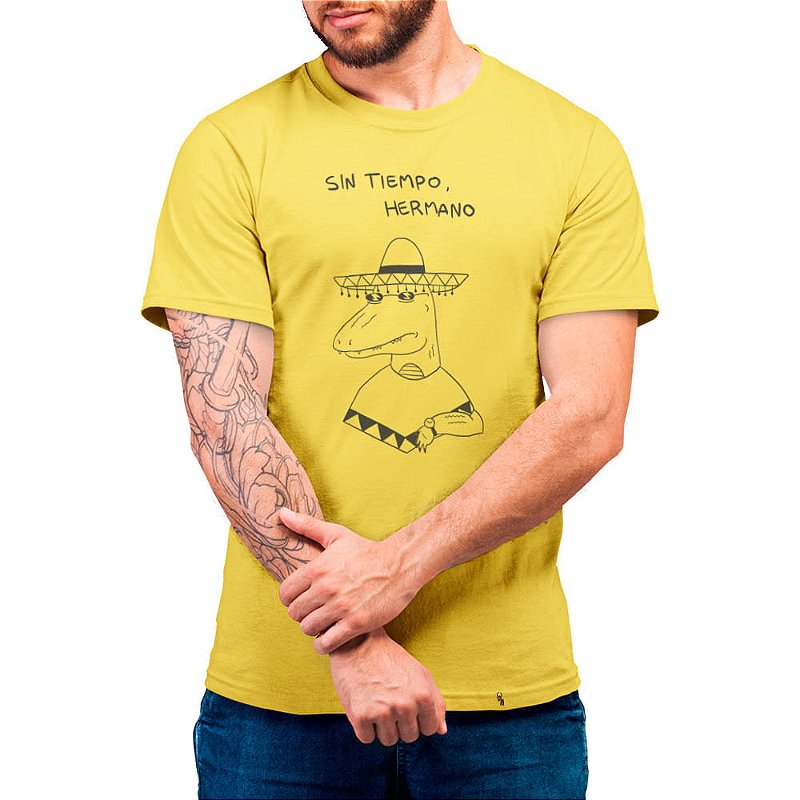 Sin Tiempo Hermano Camiseta Basicona Unissex El Cabriton Camisetas