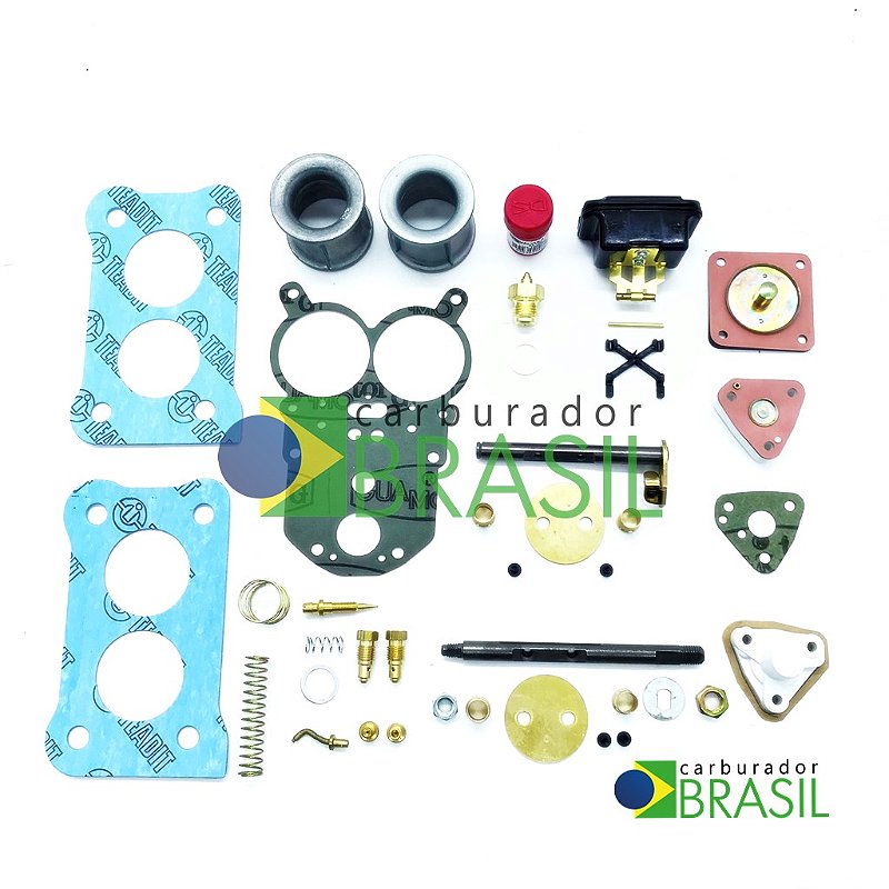 Kit De Reparos Completo Para Carburador Solex H 34 SEIE Maverick Motor