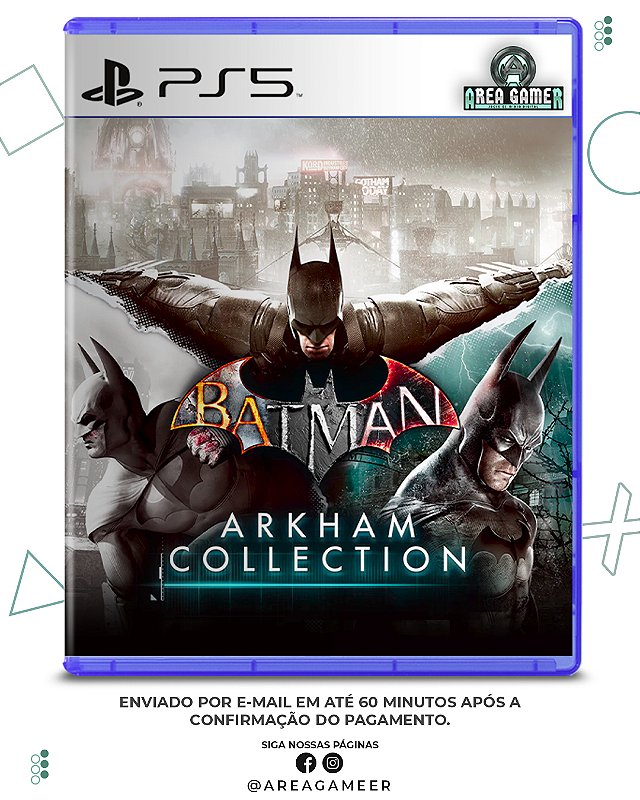 Batman Arkham Collection para ps5 Área games