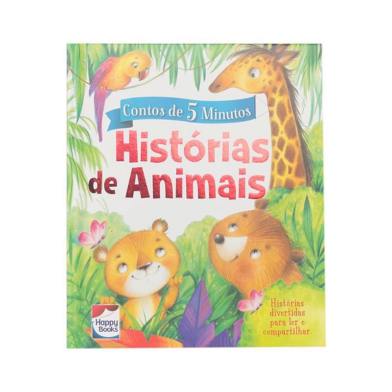 Contos De 5 Minutos Histórias De Animais Livraria Internacional SBS