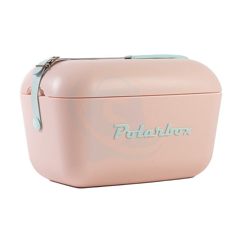 Caixa Térmica Polarbox Premium Retro 12l Nude E Verde Água Sua Casa