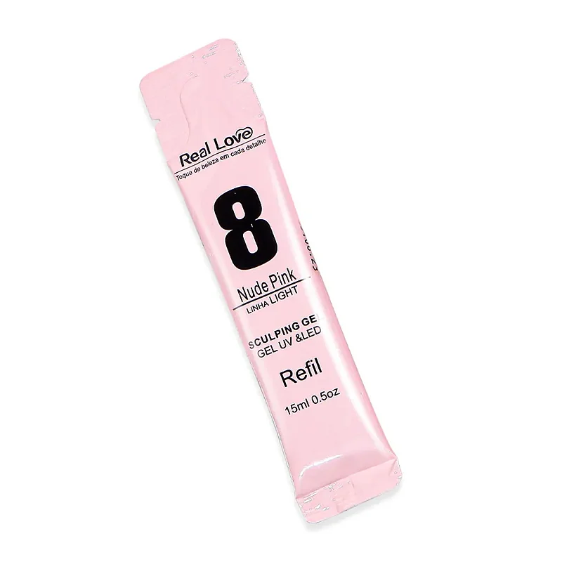 SACHE GEL REAL LOVE 8 NUDE PINK Atacadão dos esmaltes
