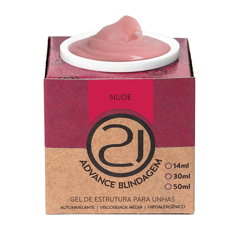 GEL ADVANCE BLINDAGEM NUDE NAILS Atacadão dos esmaltes