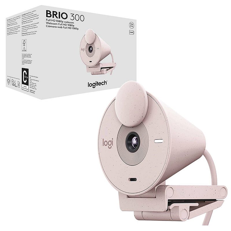 Webcam Rosa Brio 300 1080p Logitech