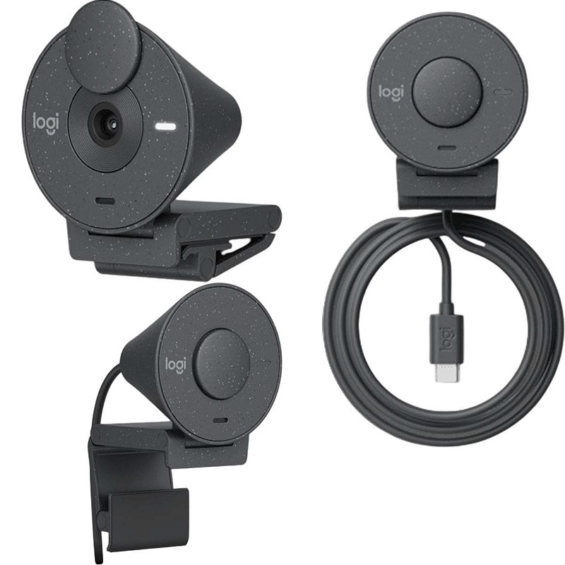 Webcam Grafite Brio 300 1080p Logitech