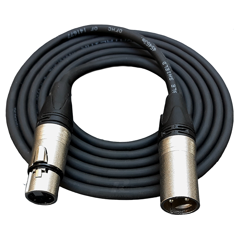 Cabos Balanceado Profissional Para Microfone Xlr Macho X Femea De Linha