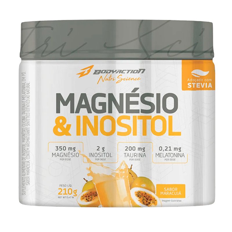 Magnésio Inositol Body Action Tudo em Suplementos Alimentares