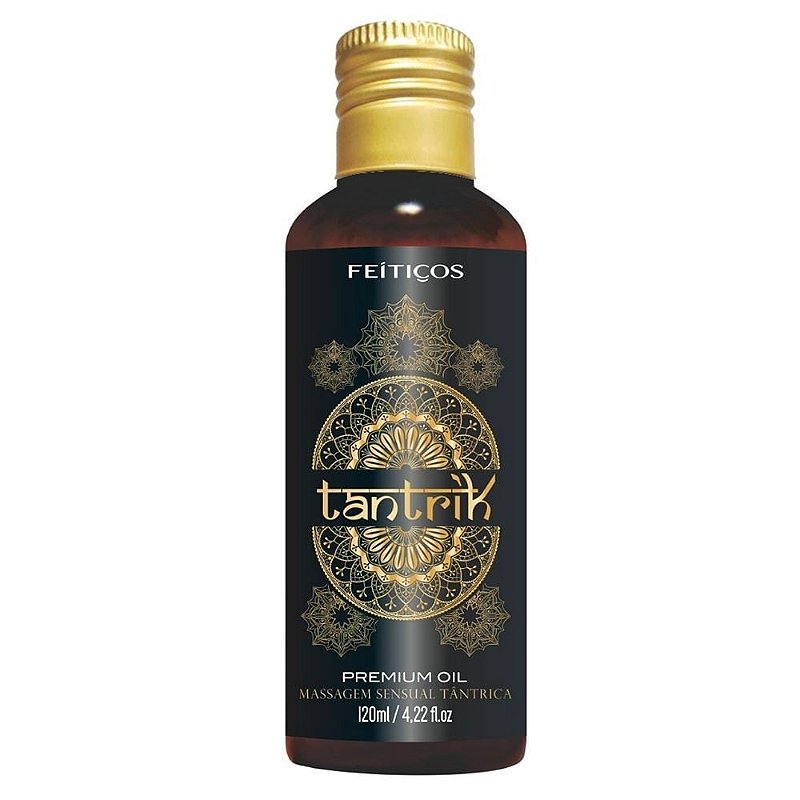 Tantrik óleo Para Massagem Tântrica 120ml Feitiços Sex Shop Loja Fetiches