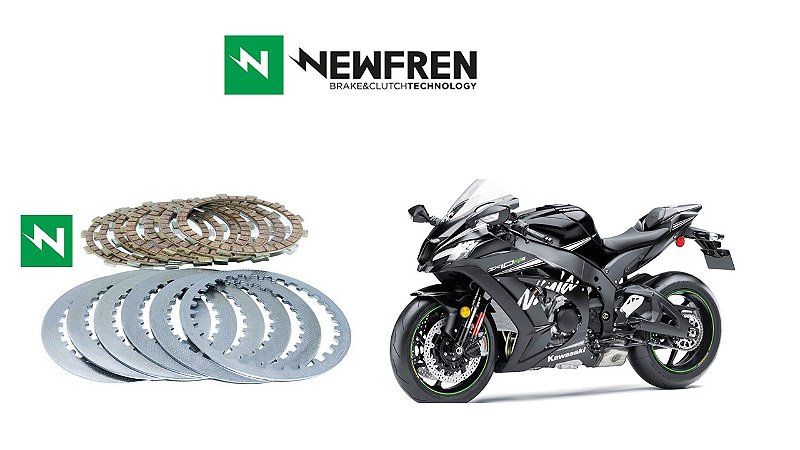 Kit Embreagem Newfren Kawasaki ZX 10 Modena