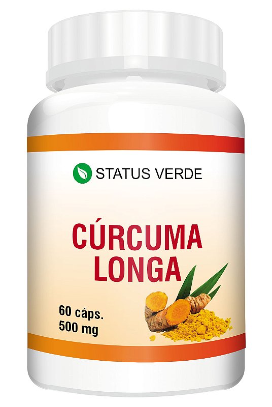 Cúrcuma Longa 60Cáps 500mg Status Verde Status Verde